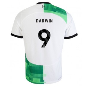 Liverpool Darwin Nunez #9 Koszulka Wyjazdowych 2023-24 Krótki Rękaw
